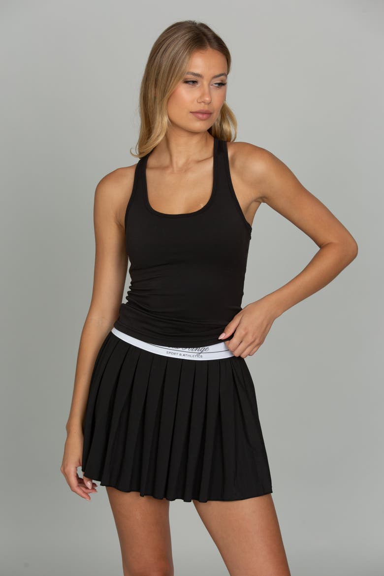 Essential Full Length Racerback, Alternate, color, Black