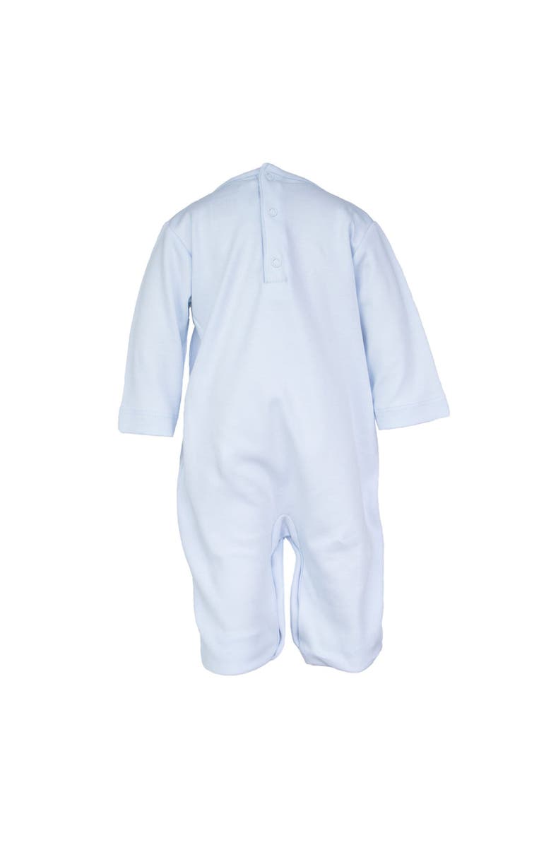 Cuclie Layette Long One Piece, Alternate, color, Light Blue
