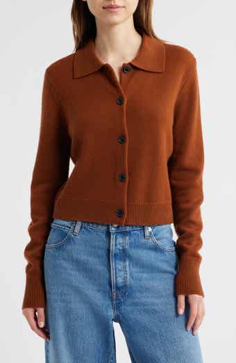 Cashmere Shrunken Cardigan