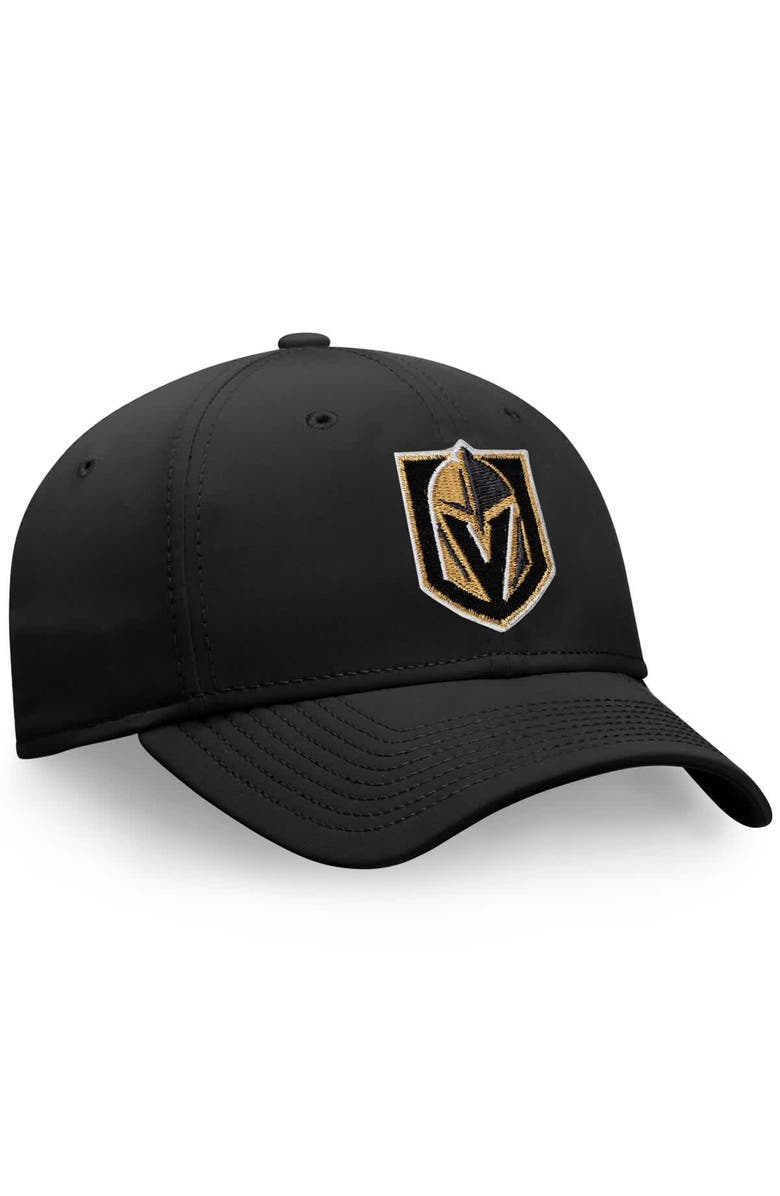 FANATICS Men's Fanatics Black Vegas Golden Knights Core Speed Flex Hat, Alternate, color, Black