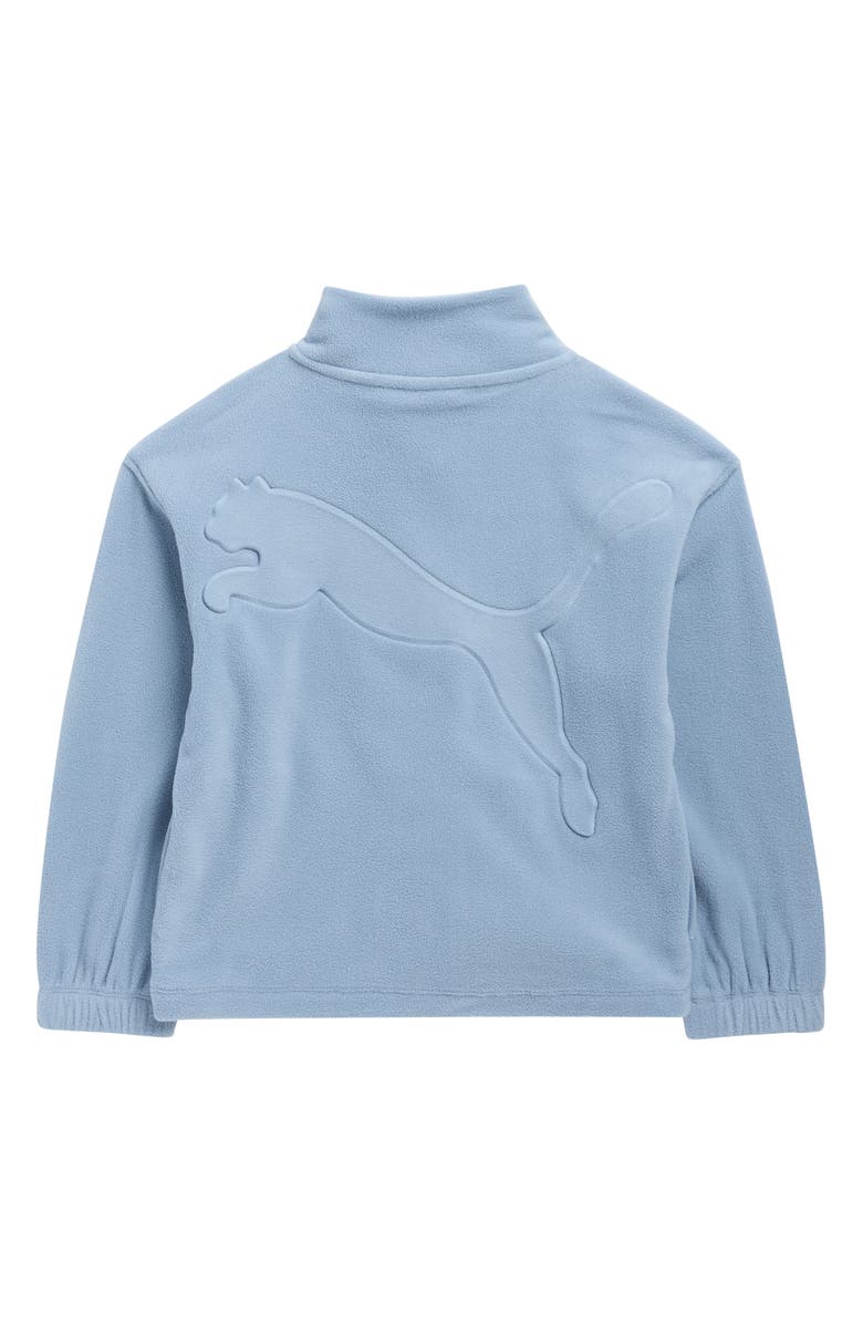 PUMA Full Zip Fleece Jacket, Alternate, color, Sky/ Pewter