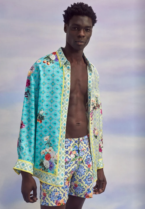 Long Sleeve Oversized Shirt Gardens Of Queluz