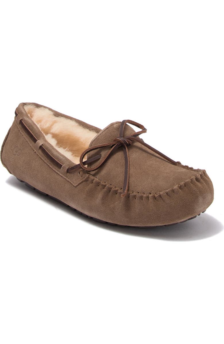 UGG<sup>®</sup> KOOLABURRA BY UGG Olsen Moccasin UGGpure Lined Slipper, Main, color, Dlf