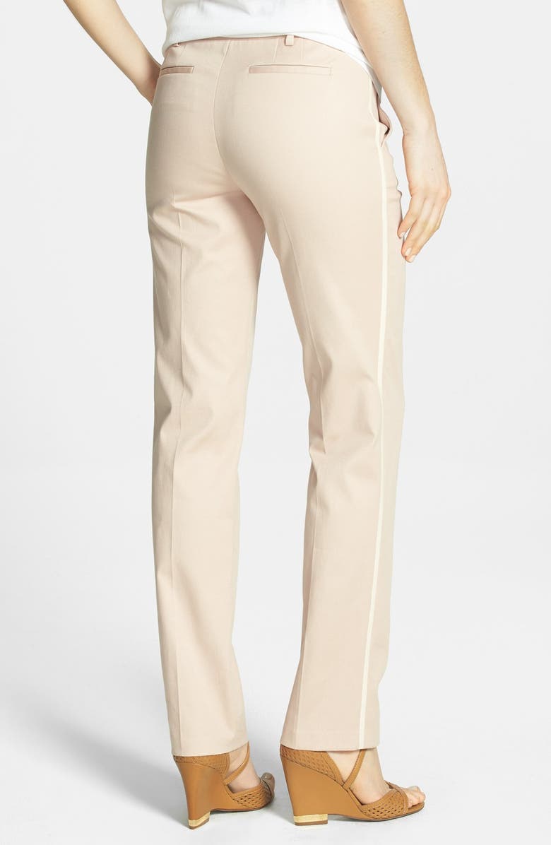 Tory Burch 'Harp' Twill Pants, Alternate, color, 