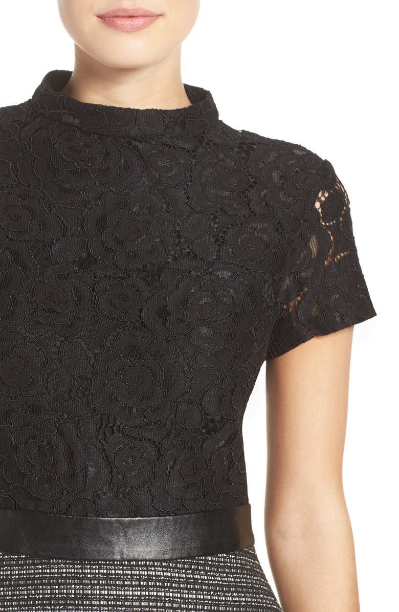 Ellen Tracy Fit & Flare Dress, Alternate, color, 