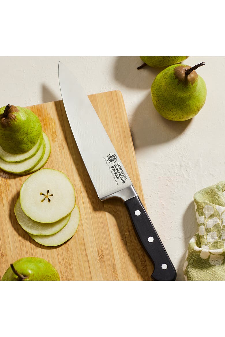 WOLFGANG STARKE 8" Chef's Knife, Alternate, color, Black