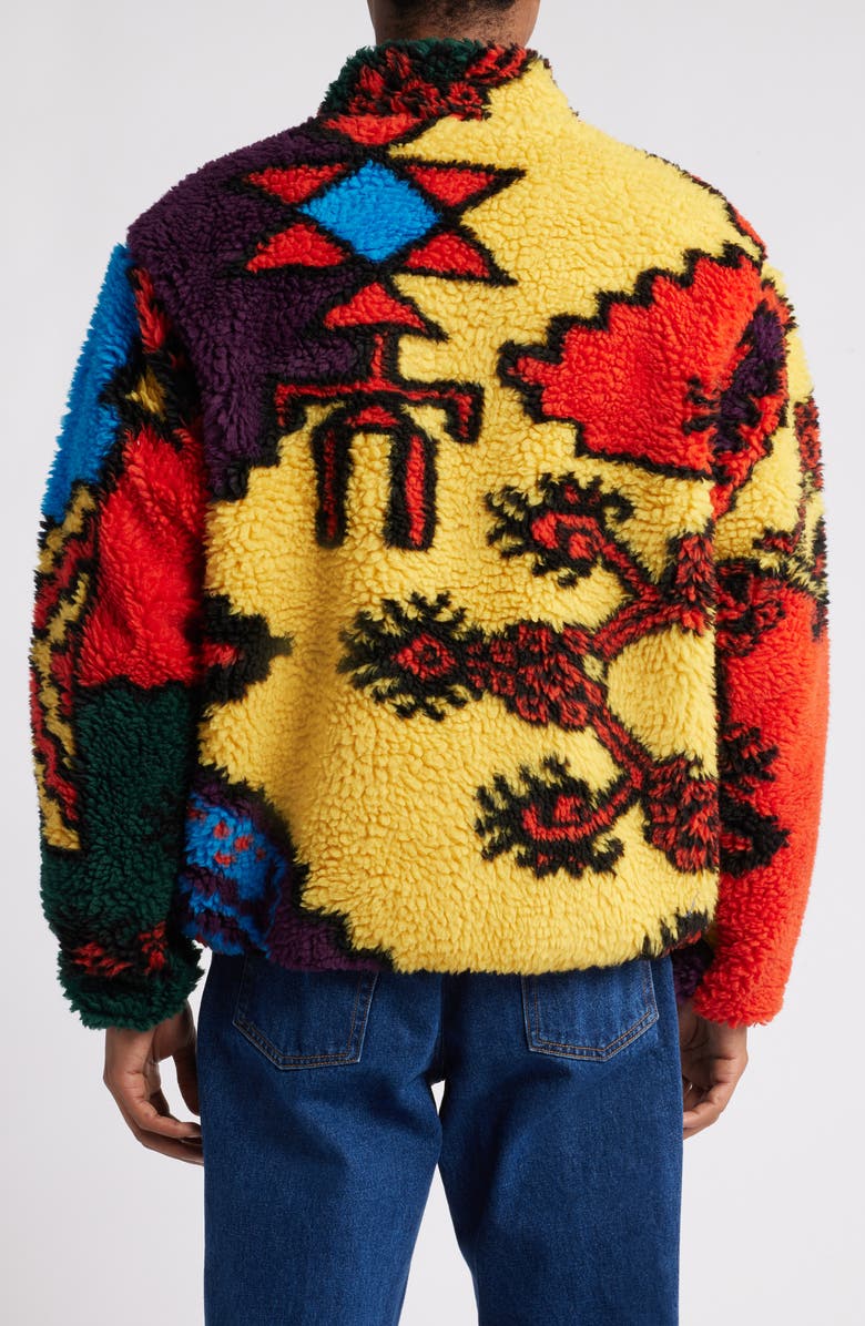 Moroccan Rug Fleece Jacket