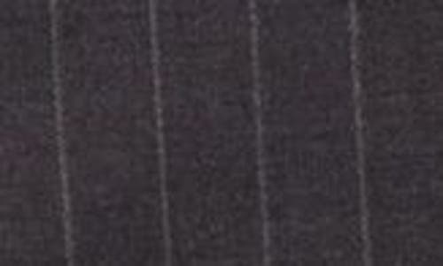 Thom Browne Pinstripe Wool Sport Coat In Dark Grey