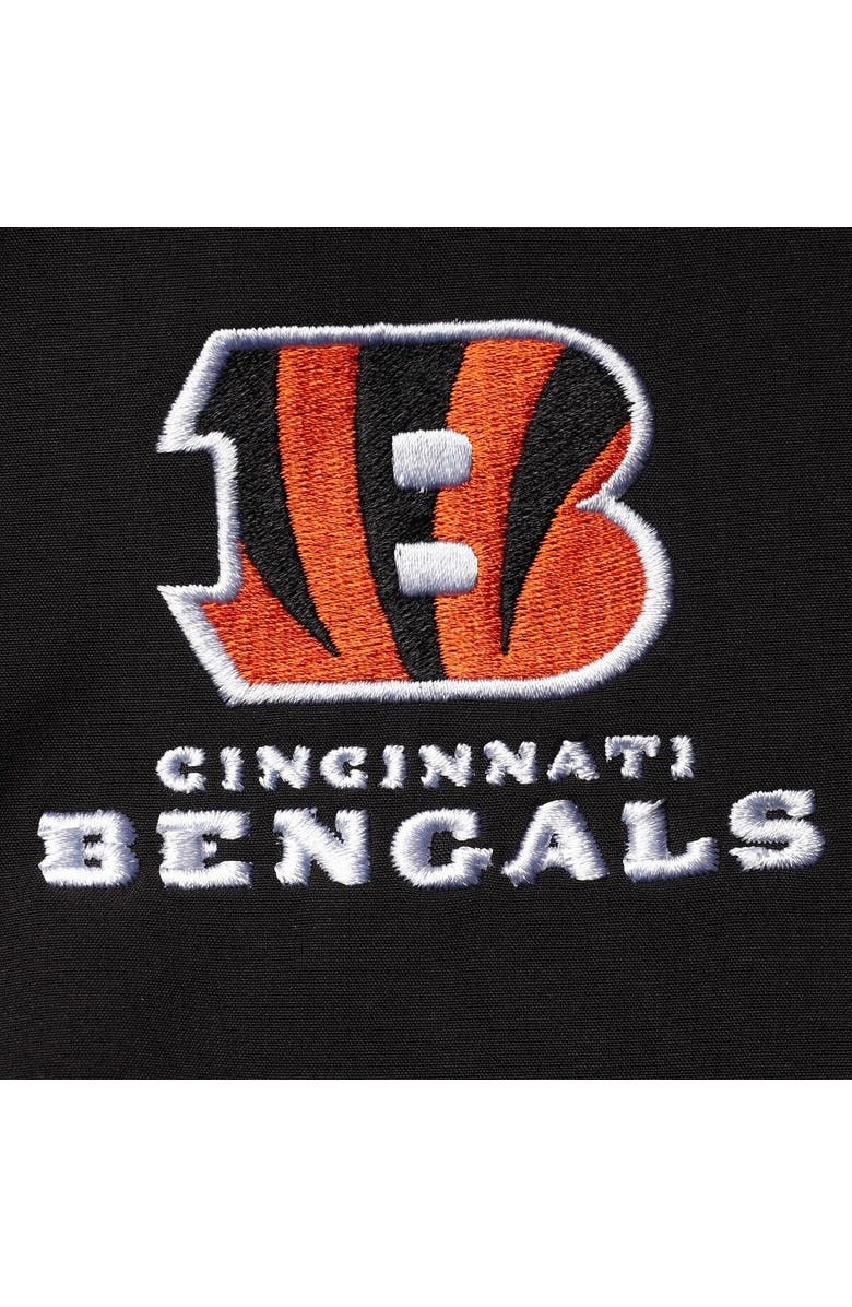 DUNBROOKE Women's Black Cincinnati Bengals Full-Zip Sonoma Softshell Jacket, Alternate, color, 