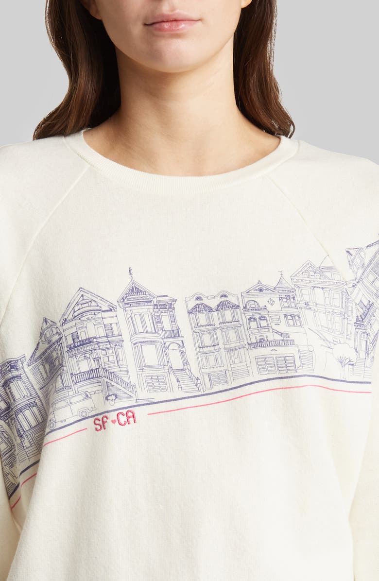 Marine Layer Cotton Graphic Sweatshirt, Alternate, color,