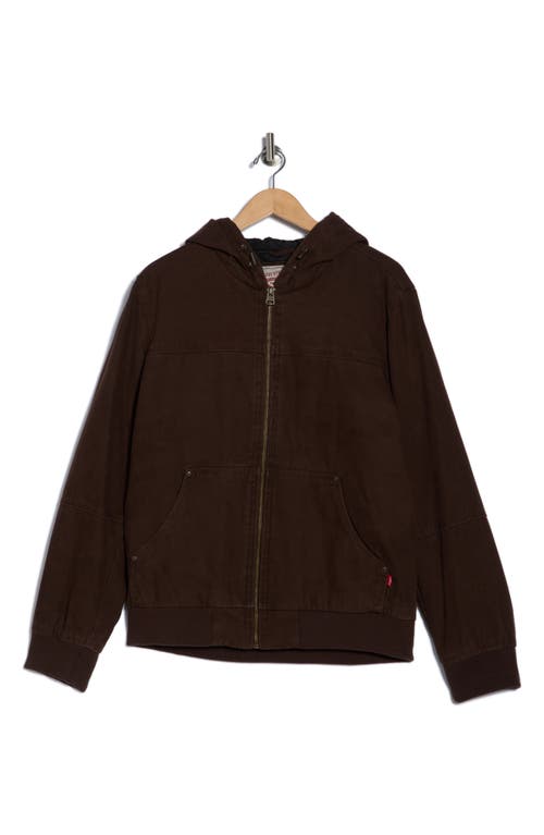 Levi's® Workwear Hoodie In Brown