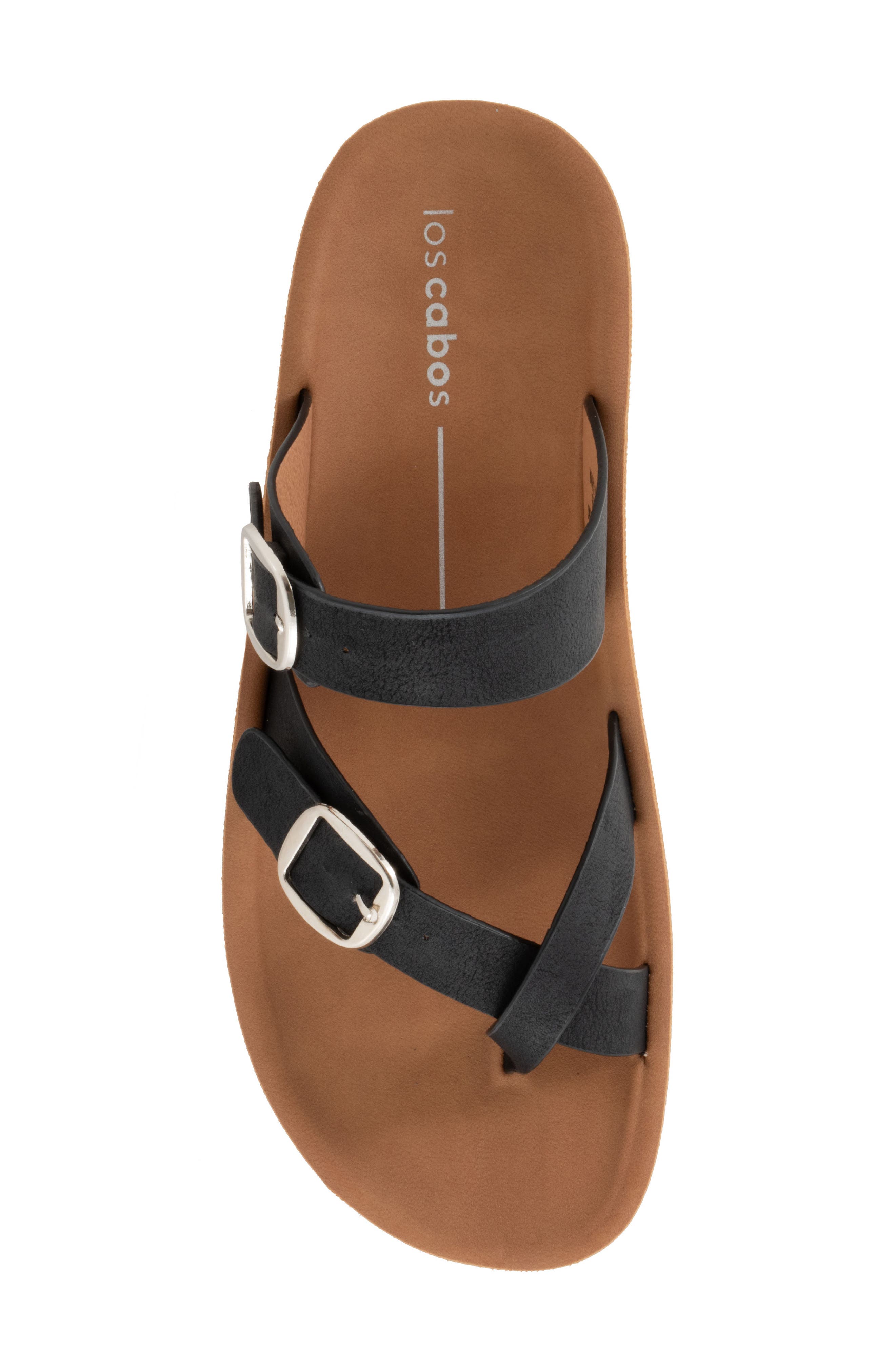 Los Cabos Nin Double Buckle Slide Sandal, Alternate, color, 