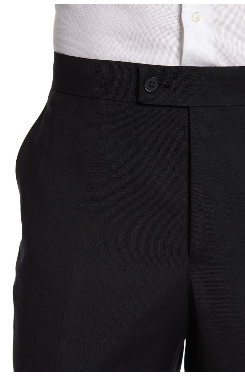 SAVILE ROW CO Slim Fit Satin Shawl 2-Piece Tuxedo, Alternate, color, 