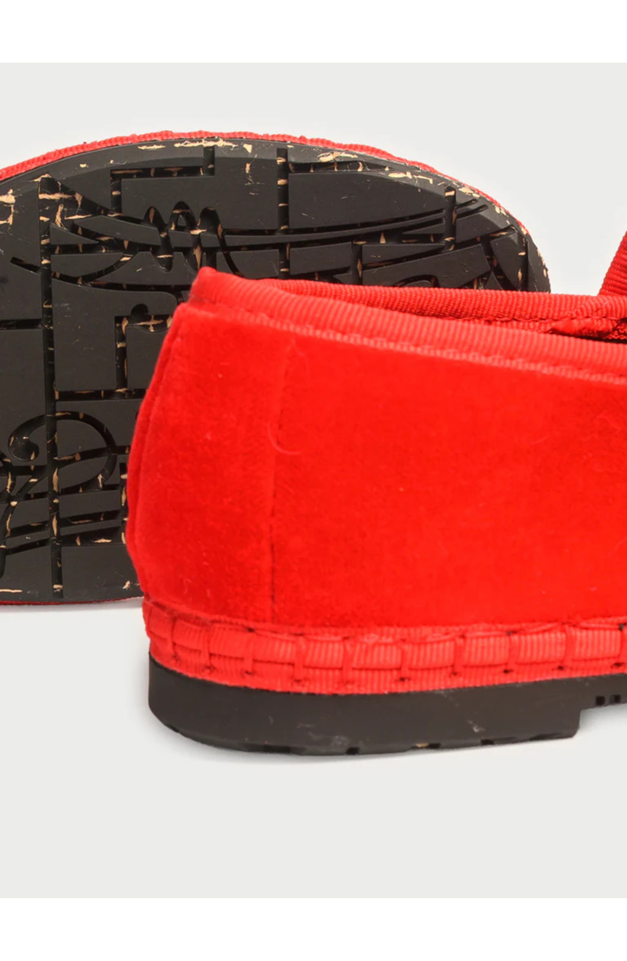 Pierre Alpine Flat, Alternate, color, RED