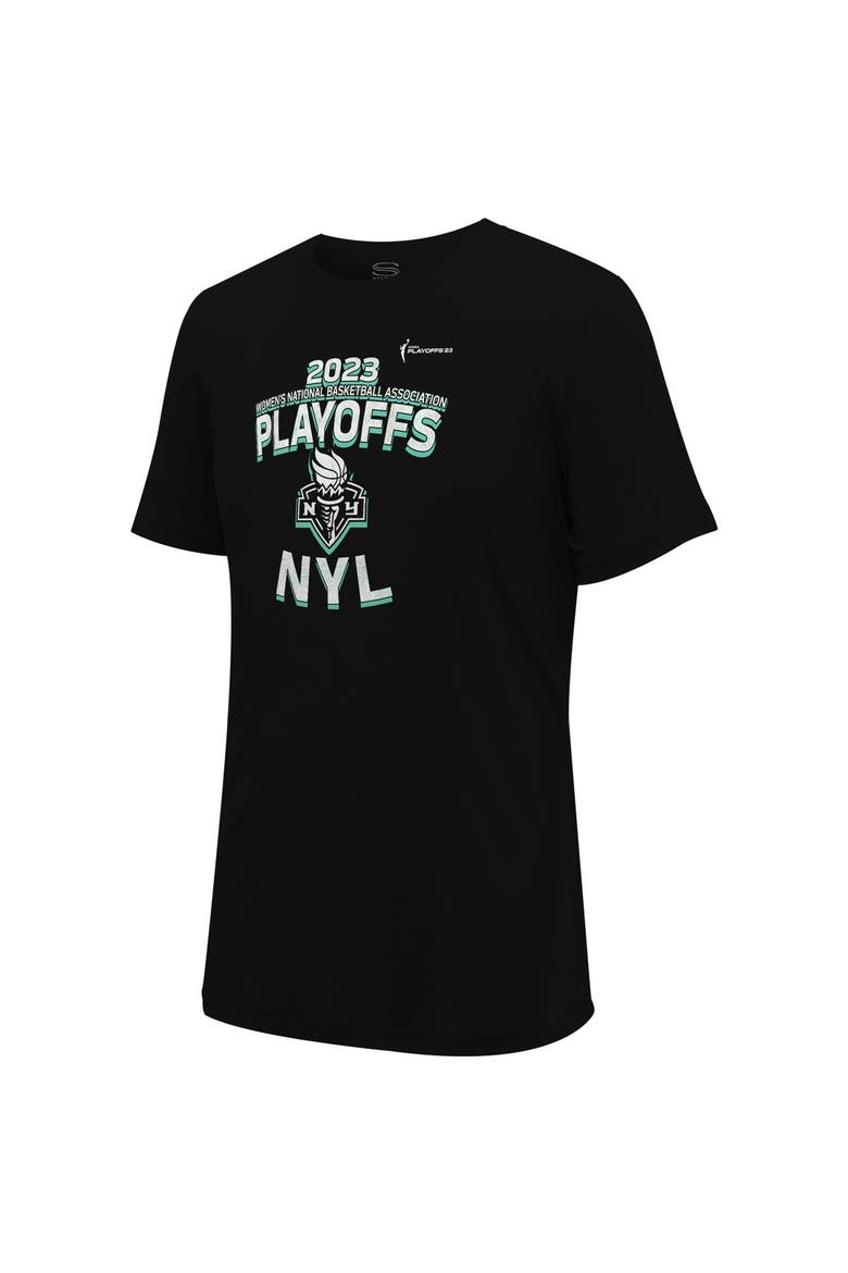 Unisex Stadium Essentials  Black New York Liberty 2023 WNBA Playoffs Dust T-Shirt, Alternate, color, Black