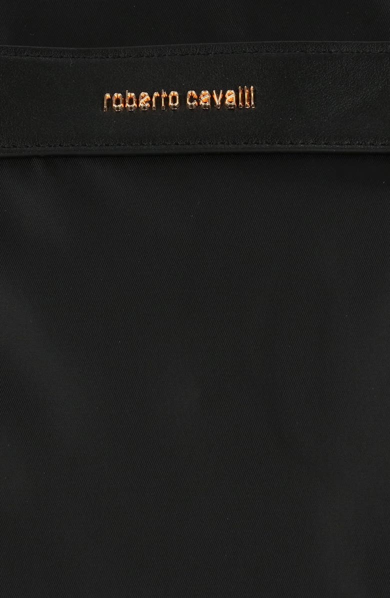 Roberto Cavalli Travel Drop Bottom Nylon Duffle Bag, Alternate, color,