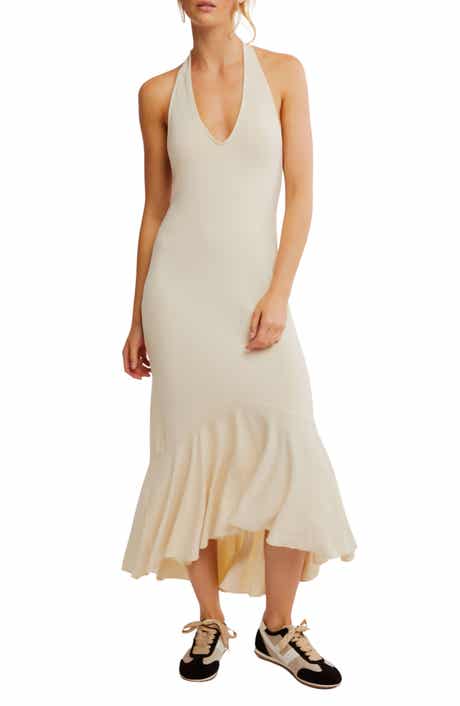 Free People Alix Halter Midi Dress