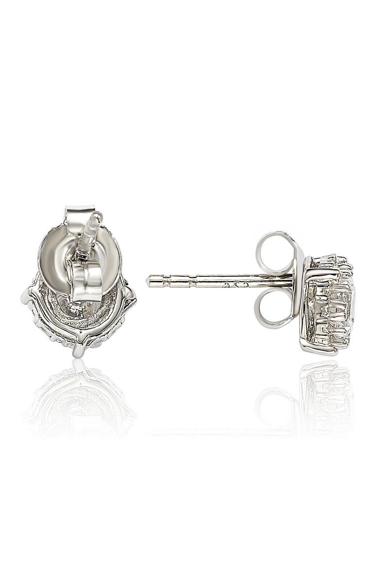 SUZY LEVIAN CZ Stud Earrings, Alternate, color, White
