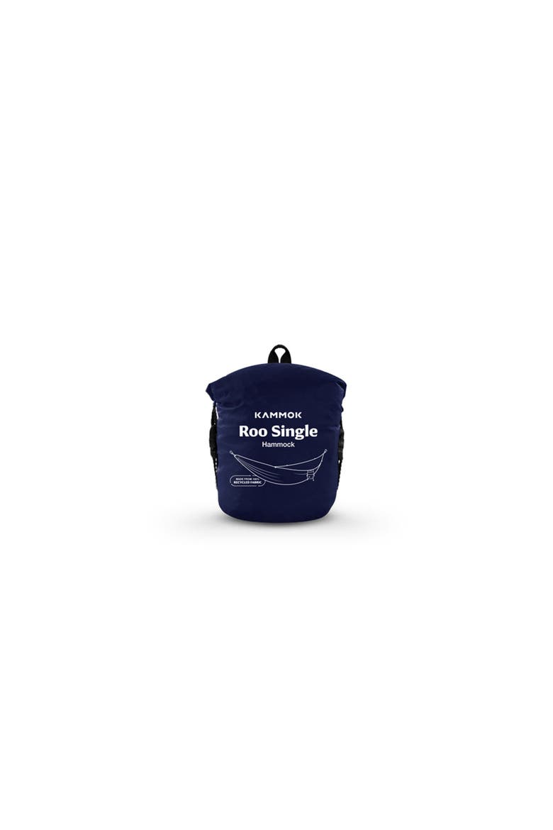 Roo Single Camping Hammock, Alternate, color, Midnight Blue