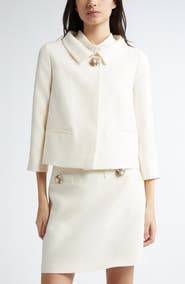 Valentino Garavani Crepe Couture Jacket