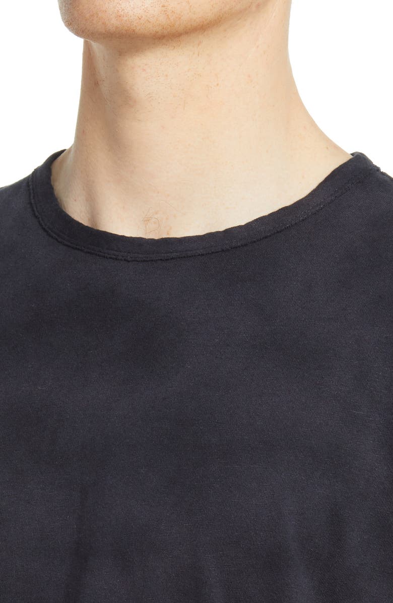 rag & bone Haydon Tie Dye Linen & Cotton T-Shirt, Alternate, color, 