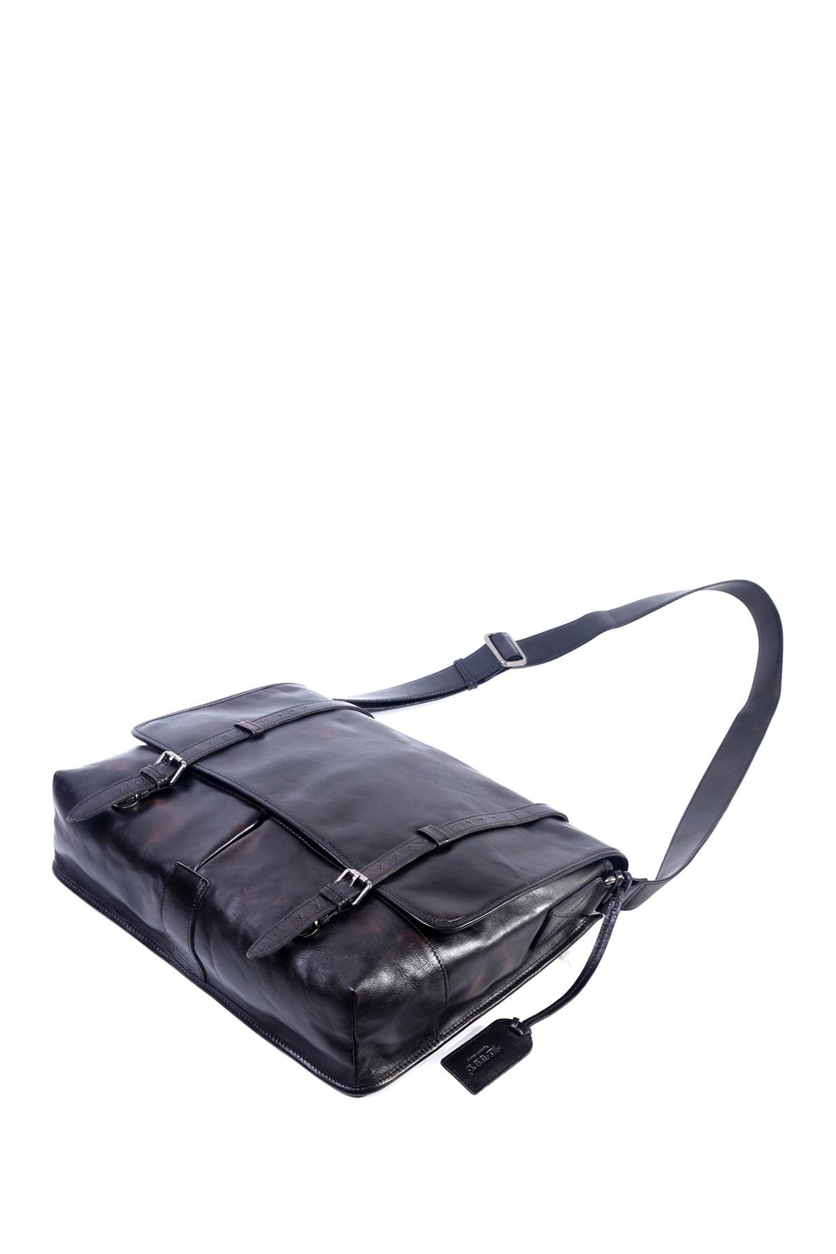 OLD TREND Speedwell Leather Messenger Bag, Alternate, color, 