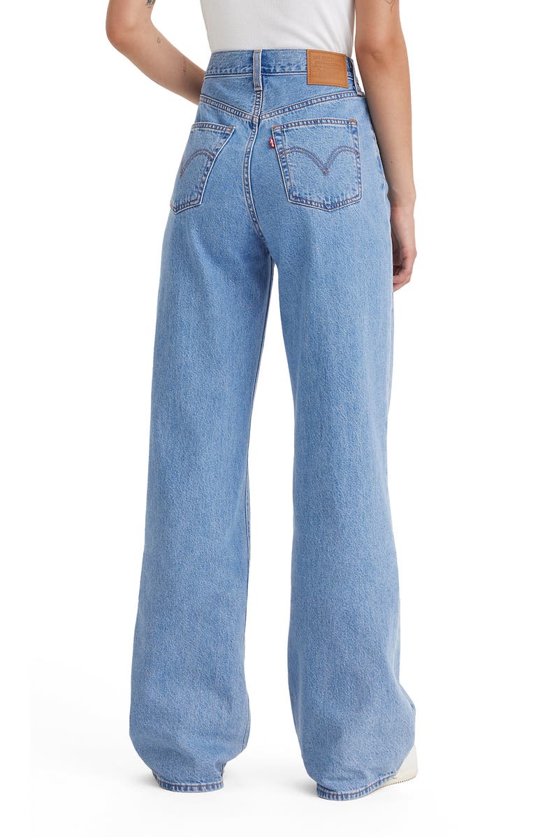 Levi's<sup>®</sup> Ribcage High Waist Wide Leg Jeans, Alternate, color,