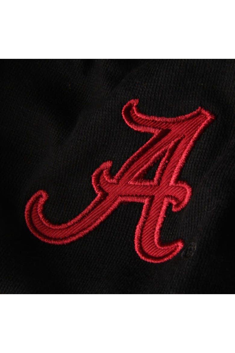 Women's Stadium Athletic Black Alabama Crimson Tide Arched Name Full-Zip Hoodie, Alternate, color, Black