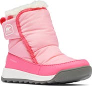SOREL Kids' Whitney II Faux Fur Lined Waterproof Snow Boot