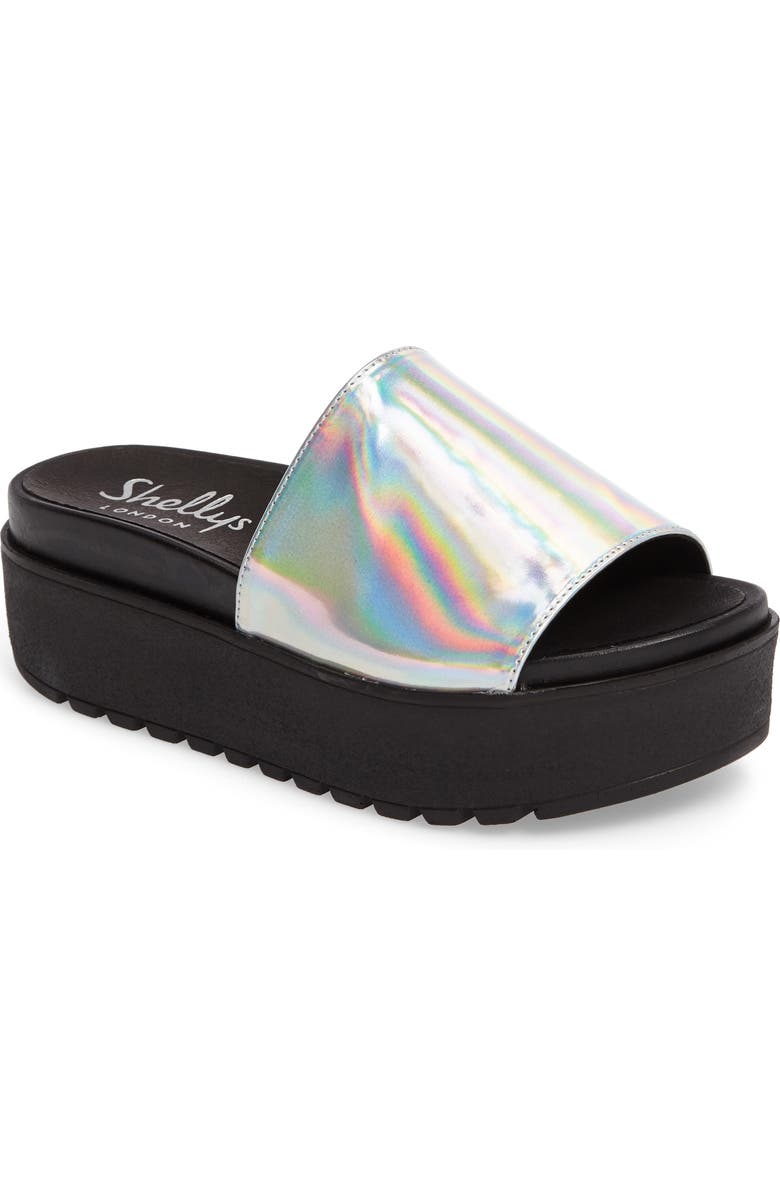Shellys London Kora Platform Slide, Main, color,