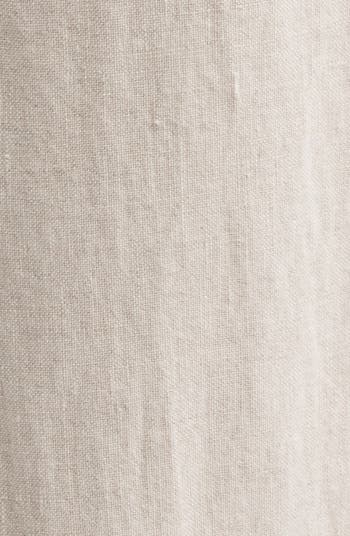 Patch Pocket Linen Flare Pants