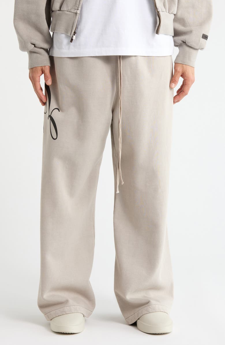 Fear of God Essentials Lounge Fit Sweatpants, Main, color, Smoke Grey