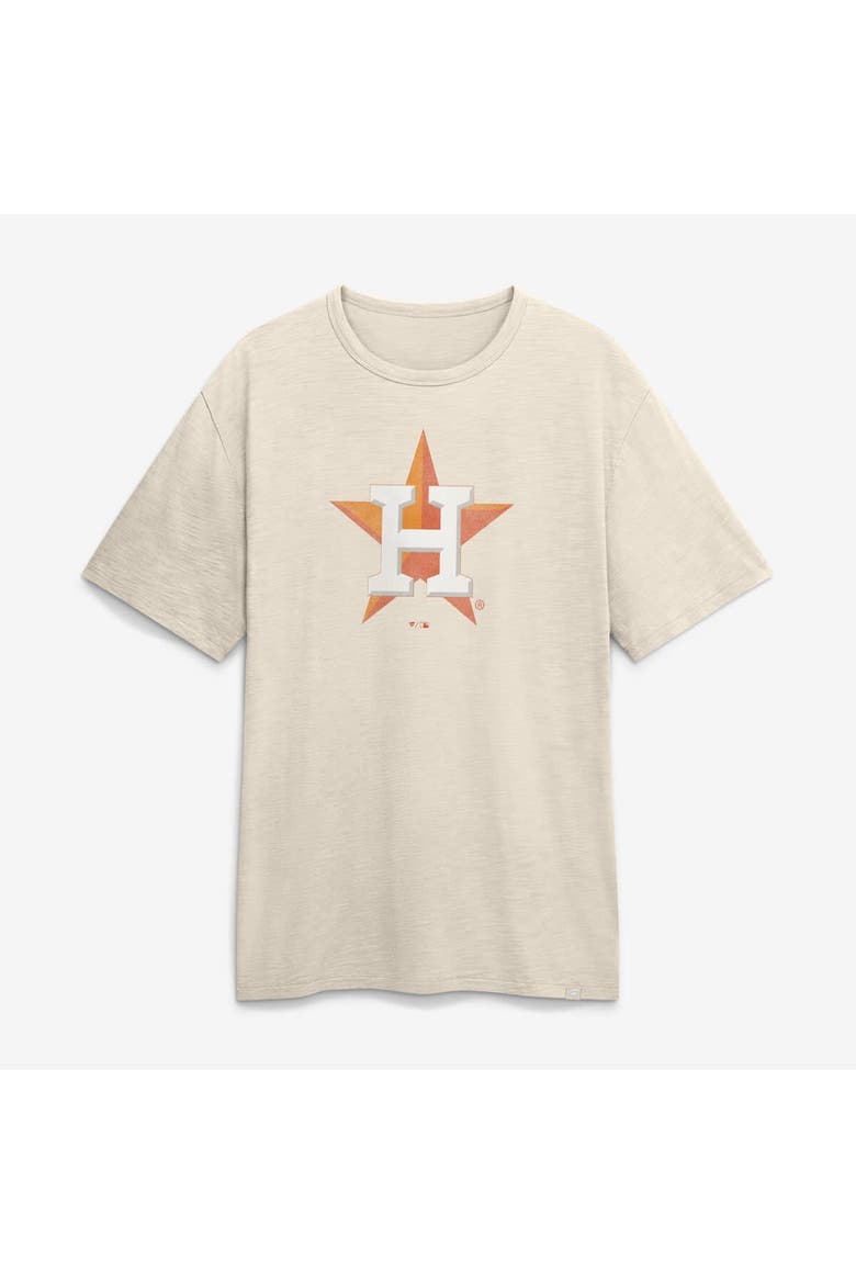 Men's Fanatics Cream Houston Astros Stadium Slub T-Shirt, Main, color, Cream