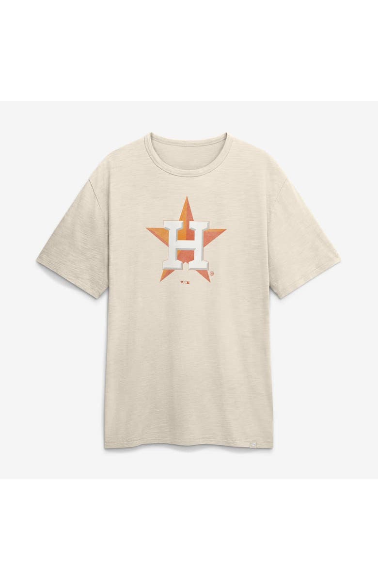 FANATICS Men's Fanatics Cream Houston Astros Stadium Slub T-Shirt, Main, color, Cream