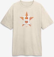 FANATICS Men's Fanatics Cream Houston Astros Stadium Slub T-Shirt