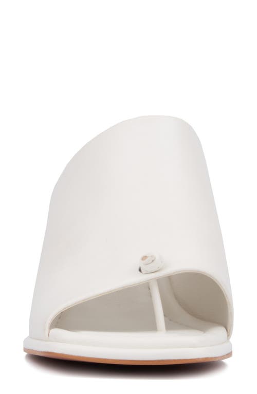 Torgeis Darla Slide Sandal In White