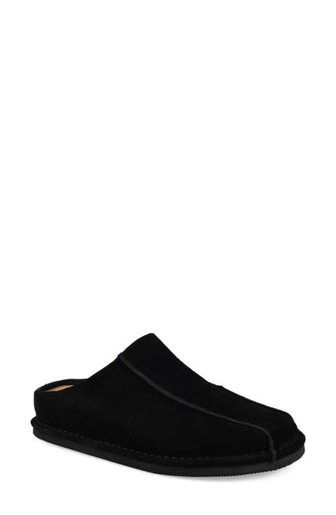 Suede Mule