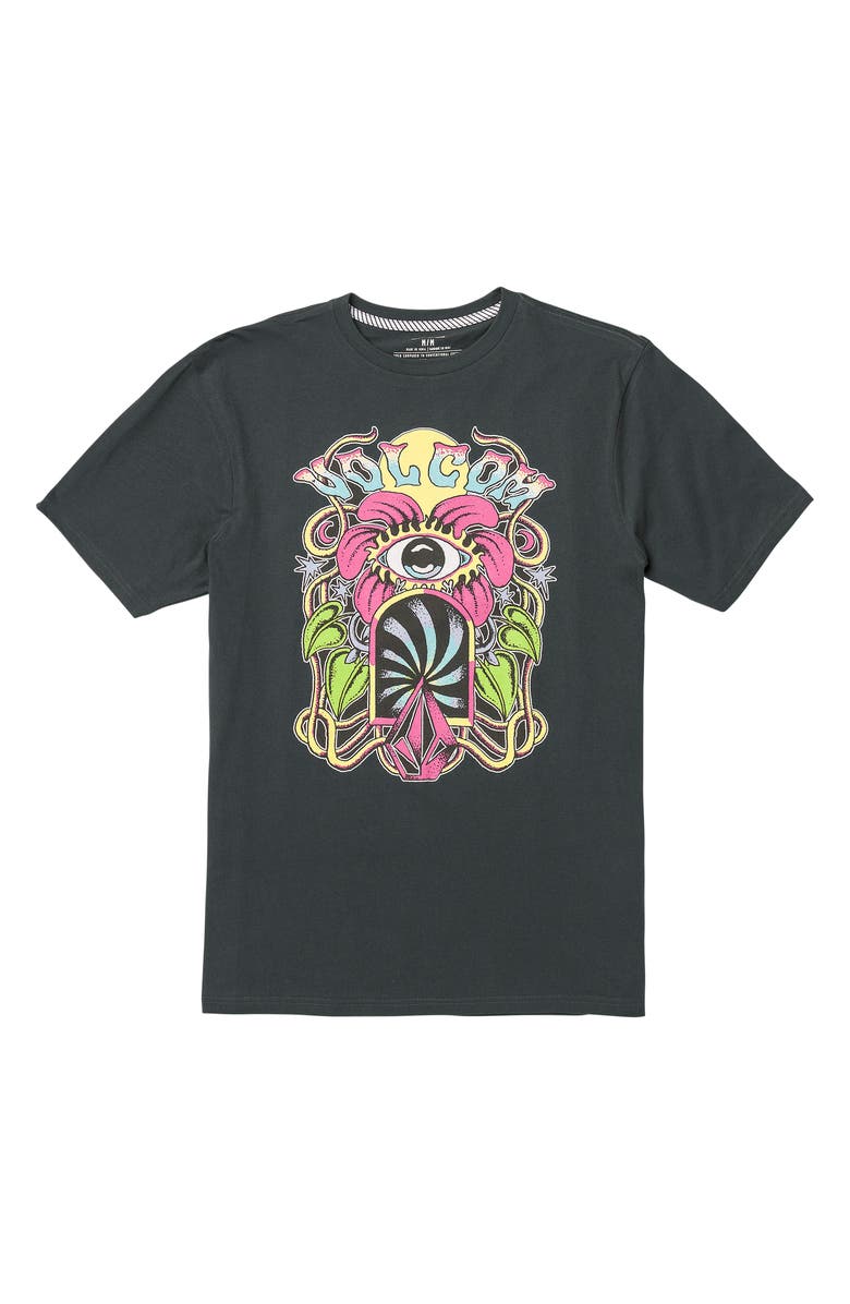 Volcom Eye See Yew Cotton Graphic T-Shirt, Main, color, 