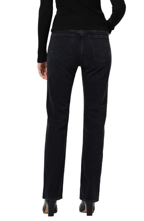 Citizen Of Humanity Citizens Of Humanity Zurie High Waist Straight Leg Jeans In Black