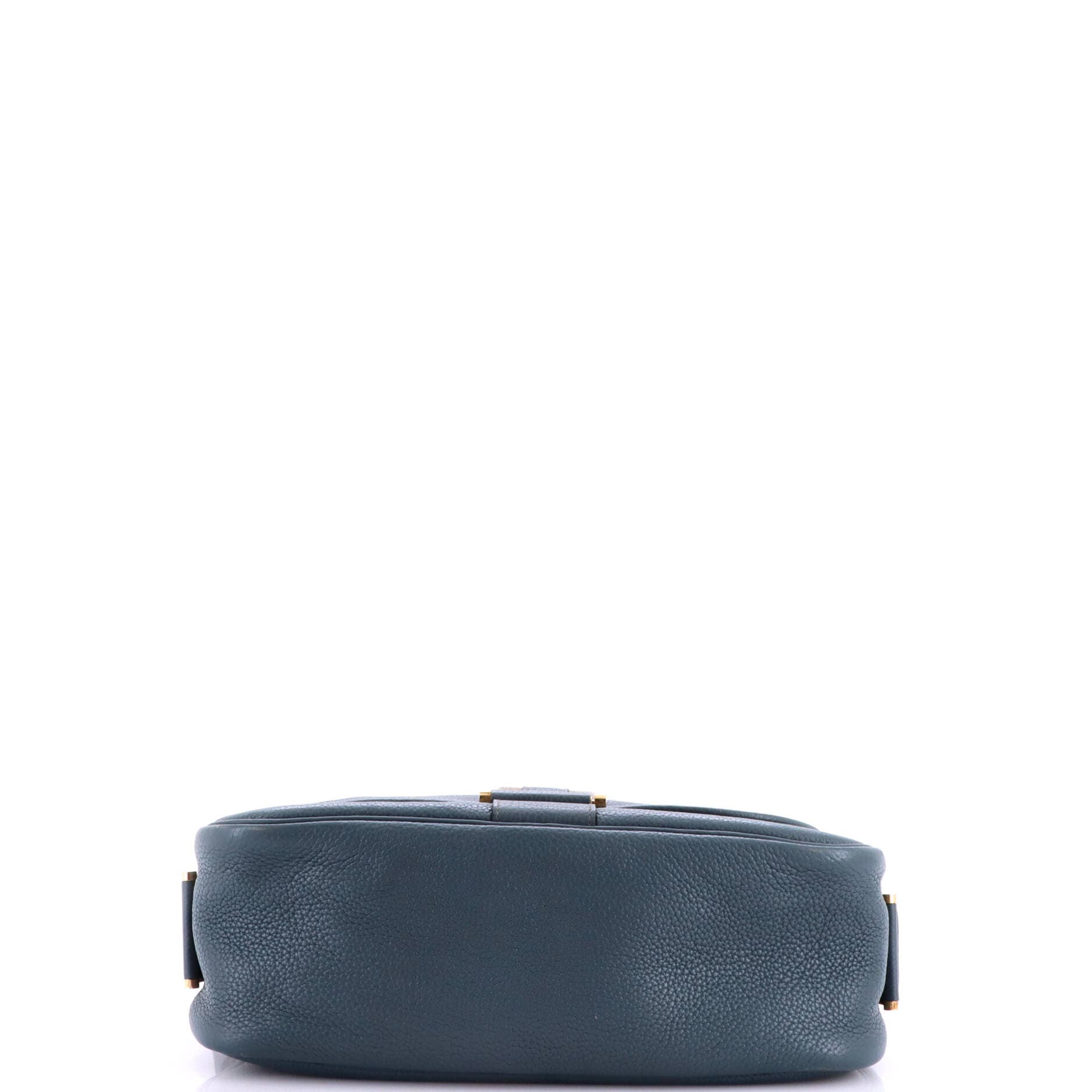 Bourlingue Messenger Bag Clemence, Alternate, color, Blue
