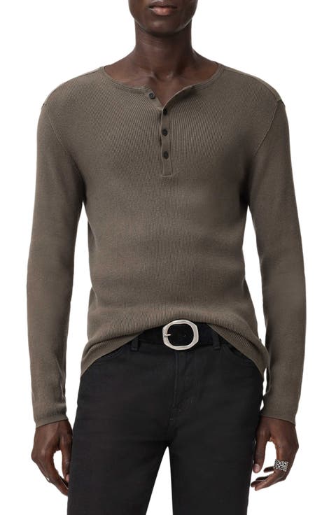 Javis Organic Cotton & Cashmere Rib Henley
