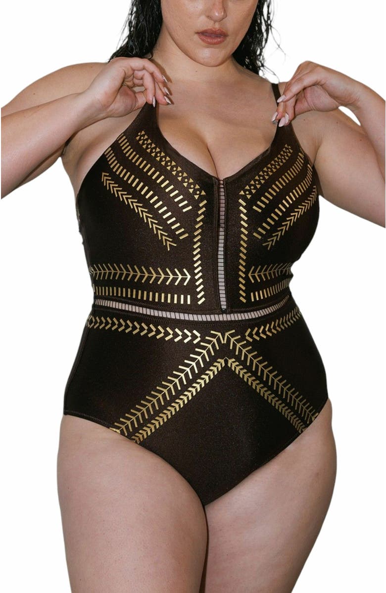 Biliblond Onepiece Kim, Main, color, Black Gold