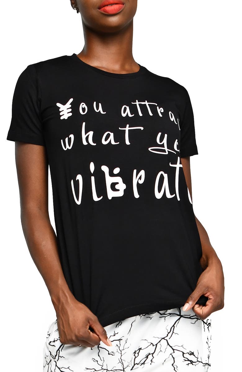 Dai Moda Vibration Gender Inclusive Graphic Tee, Main, color,