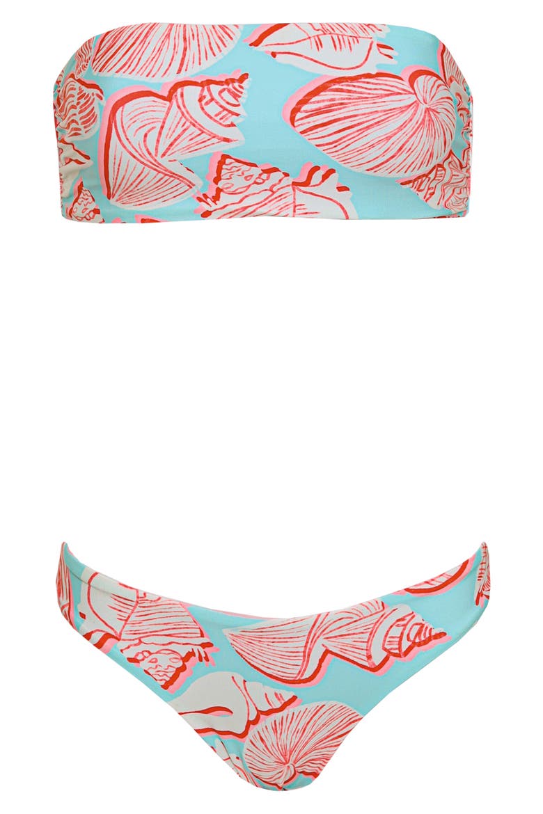 Australian Reef Sublimity Reversible Bikini Bottoms, Alternate, color, LT/ PASTEL BLUE