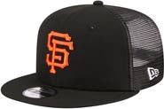 New Era Youth New Era Black San Francisco Giants 9FIFTY Trucker Snapback Hat