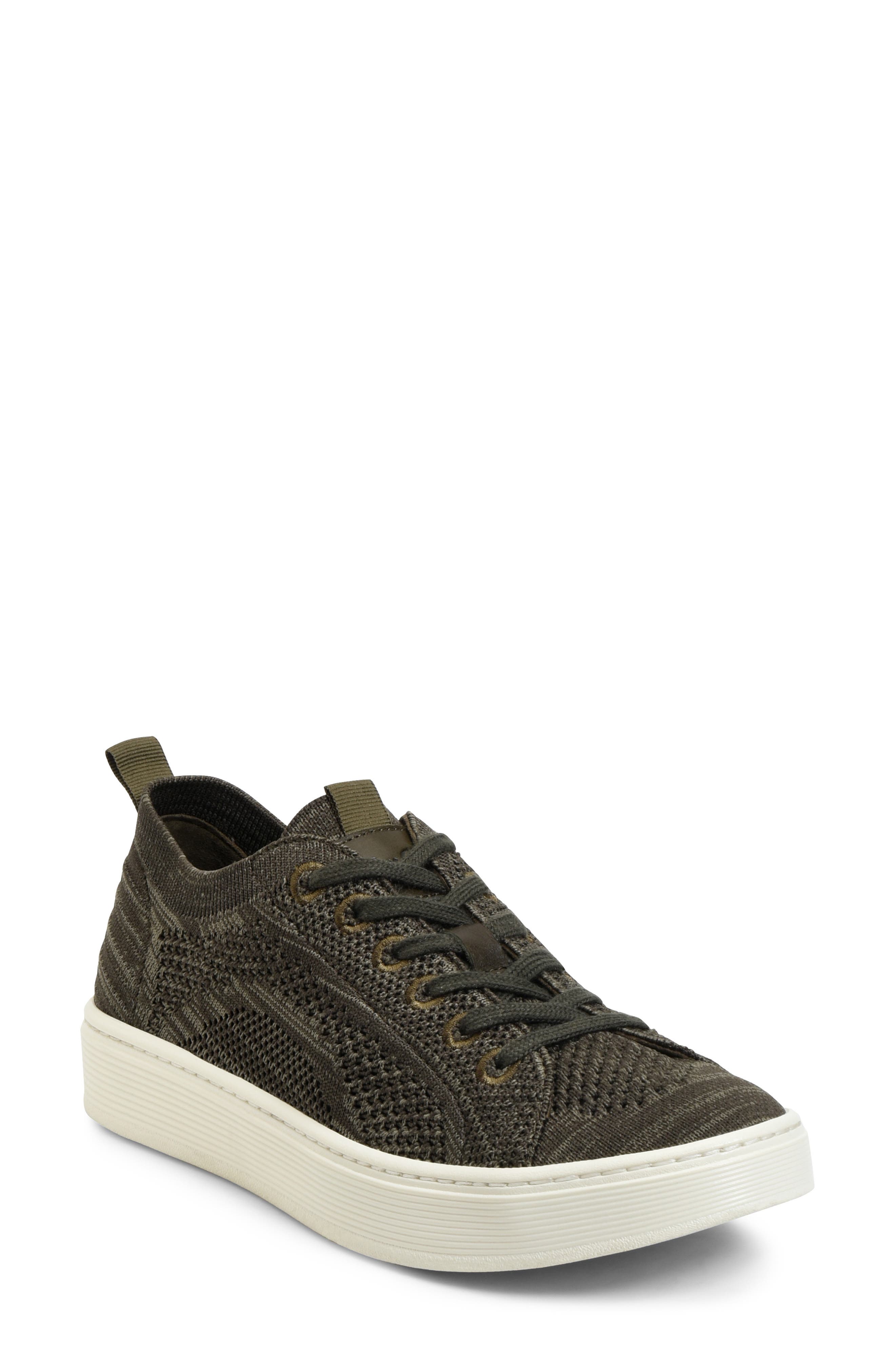 Somers Knit Sneaker, Main, color, ARMY GREEN