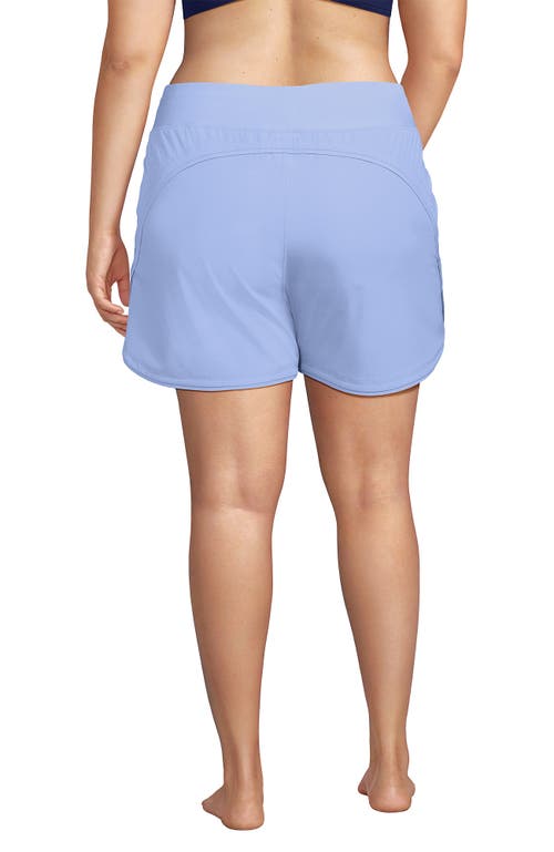 LANDS' END LANDS' END PLUS SIZE 5" BOARD SHORTS WITH PANTY 