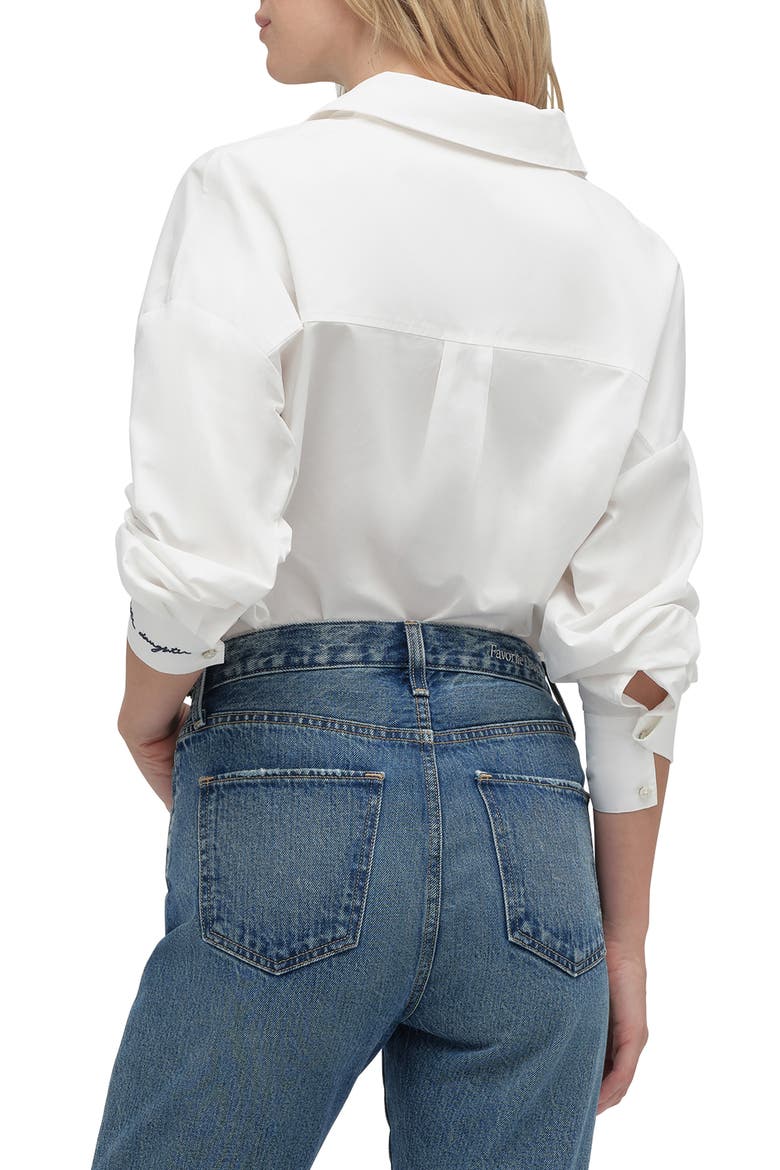 Classic Poplin Shirt, Alternate, color, WHITE