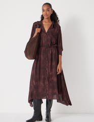 Hush Chiffon Hanky Hem Maxi Dress