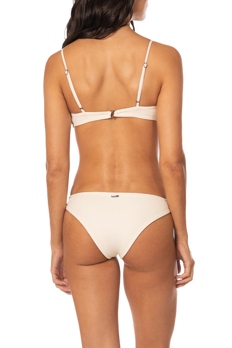 Lace Whisper Flirt Bikini Bottoms, Alternate, color, LIGHT BEIGE